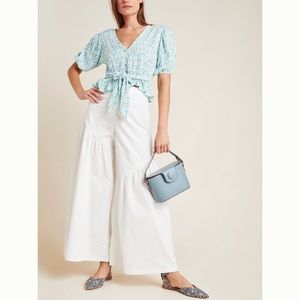 White pant from Anthropologie